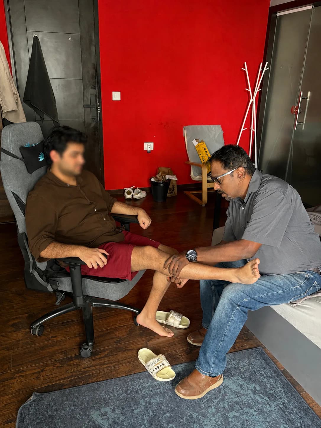 At-home physiotherapy session in Bangalore